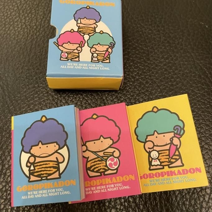 

goropikadon mini note book / sanrio mini memo