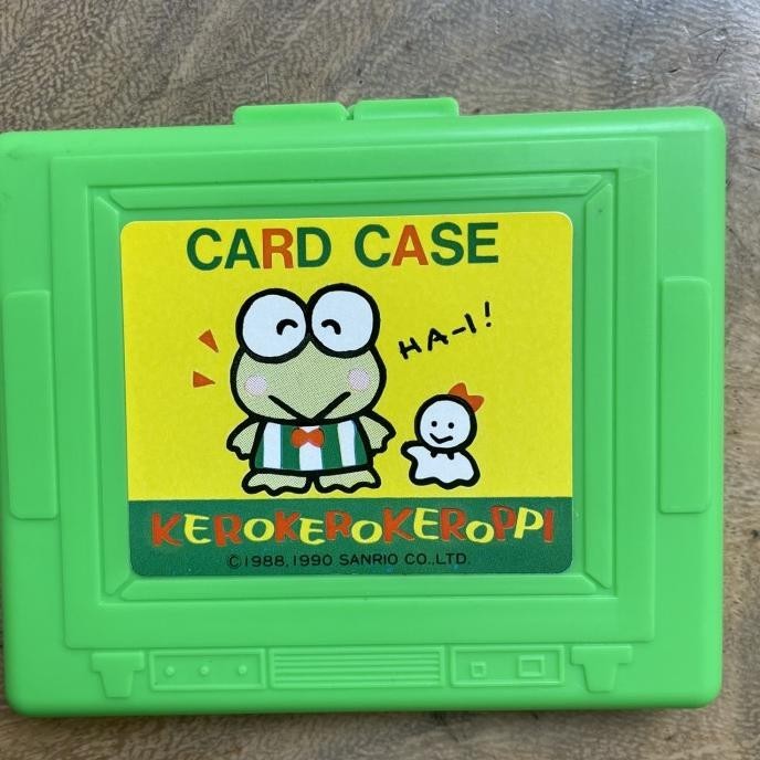 

kerokerokeroppi card case / tempat kartu keroppi