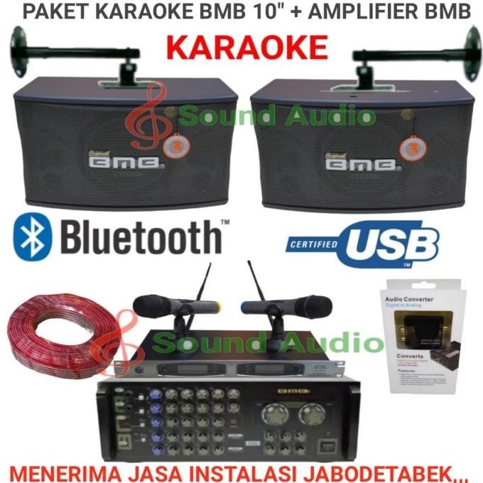 Jual Paket Karaoke Bmb / Paket Sound Speaker Bmb
