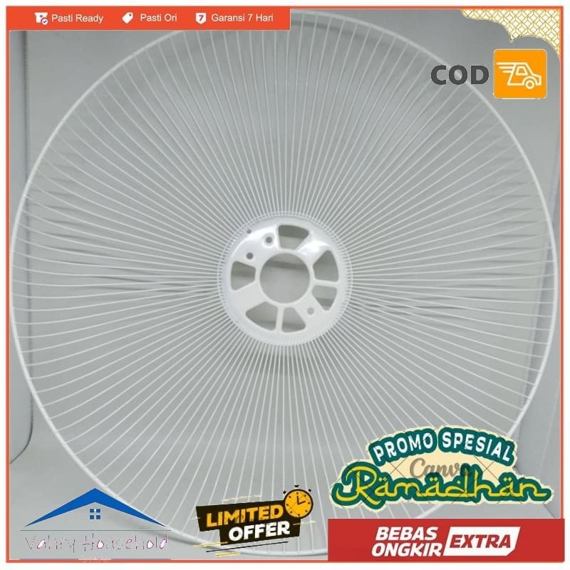 SARANG BELAKANG TUTUP BALING PANASONIC KDK KIPAS ANGIN 16 in 12 in ORI - 12