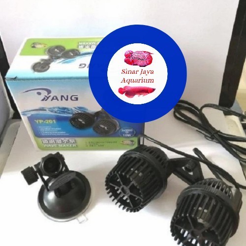 Wave Maker Yang Yp Pembuat Gelombang Arus Aquarium Kolam Ikan / Pompa