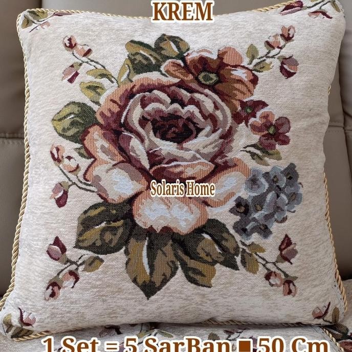 Sarung/Cover Bantal Sofa Super Premium,MAROKO MEWAH ELEGANT