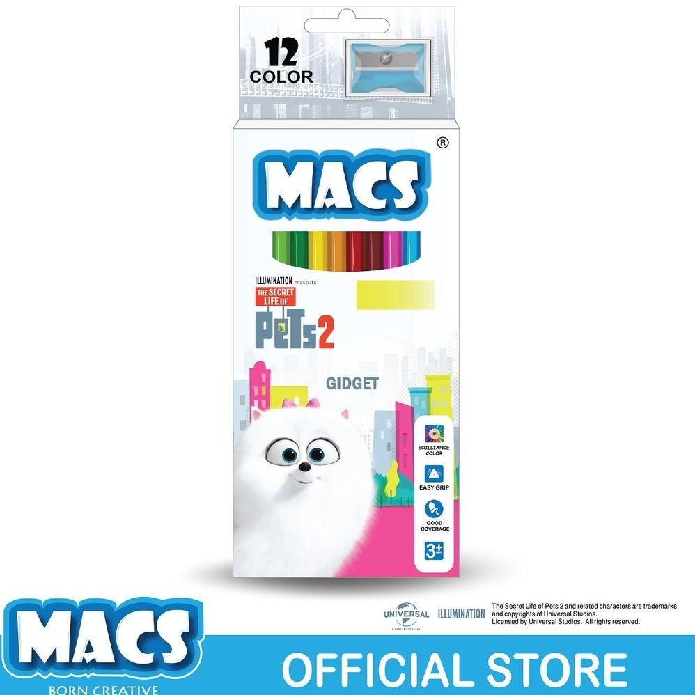 

Wdm-2227 Macs Paket Ceria Paket Mewarnai Anak Pensil Warna Gel Crayon Pensil 2B Set Promo