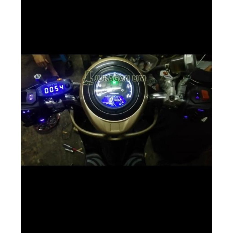 Tachometer Spedometer Odometer Digital Full Fitur Sepeda Motor