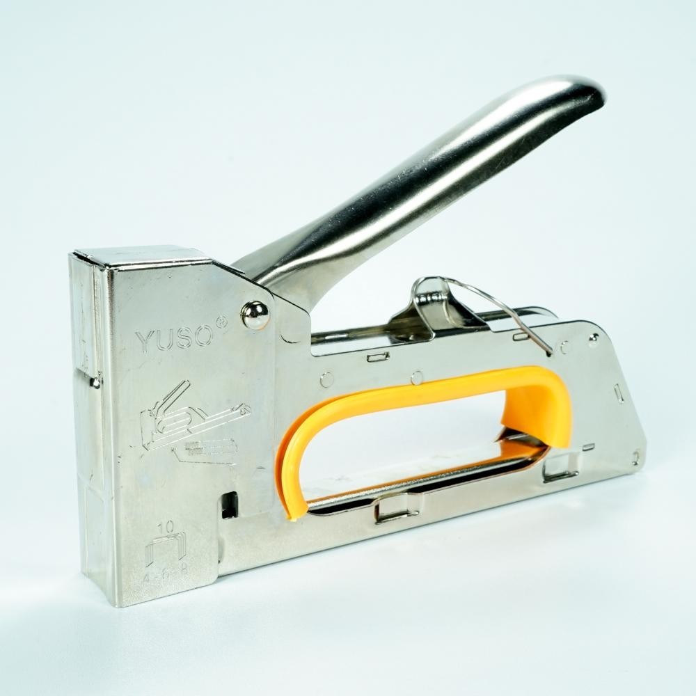 

DFG Alat Hand Stapler Gun Tacker Manual YUSO Y23 Tembak Staples 13/6 13/8 Besar Tools Jepretan 6mm 8mm TERLARIS