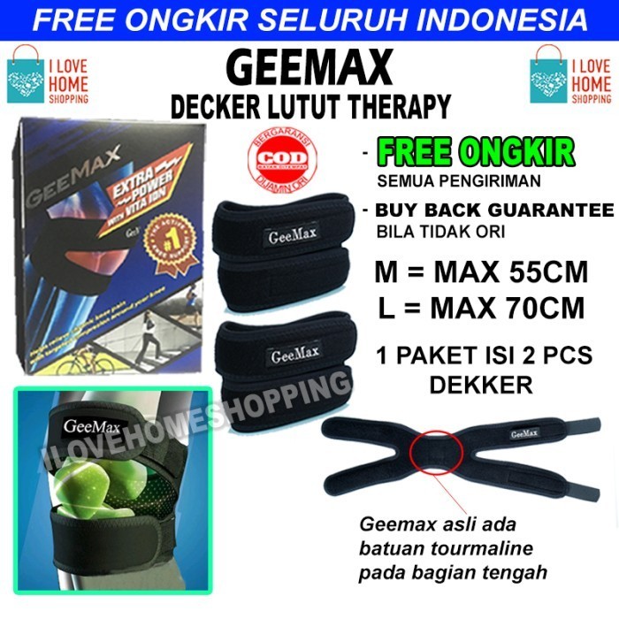 GEEMAX POWER KNEE - ALAT TERAPI DECKER LUTUT