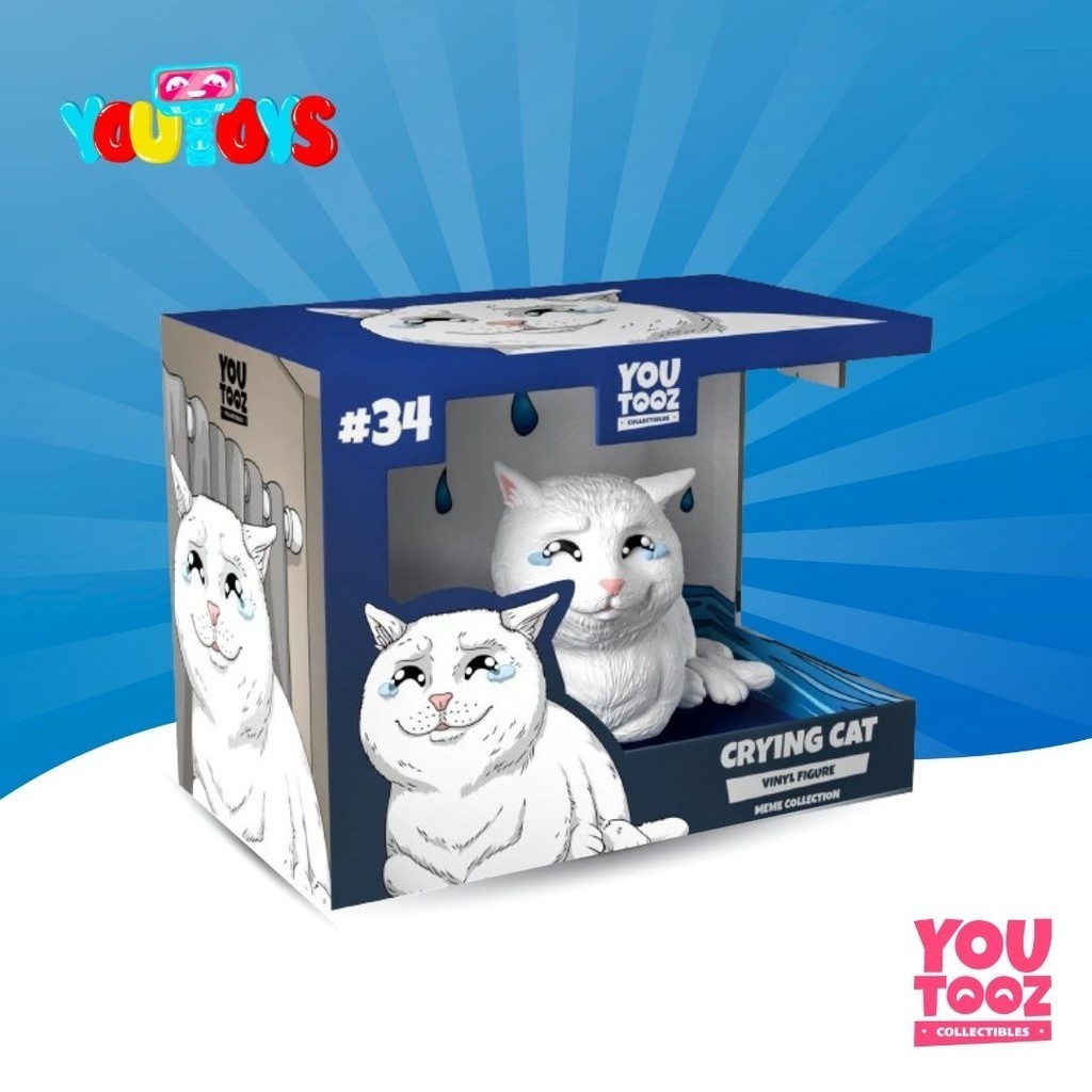 Youtooz "MEME" : Crying Cat