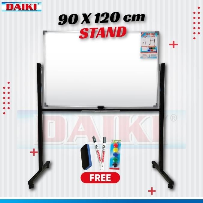 

Jual Papan Tulis Putih Single Face Stand Uk 90X120 Cm