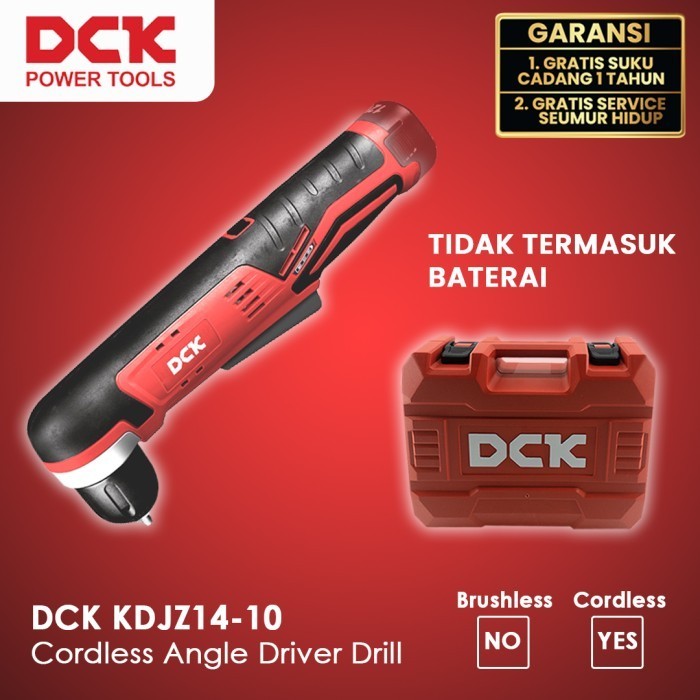 Dck Kdjz14-10 Cordless Angle Driver Drill