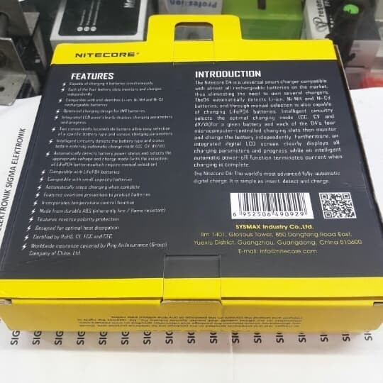 Charger Nitecore D4