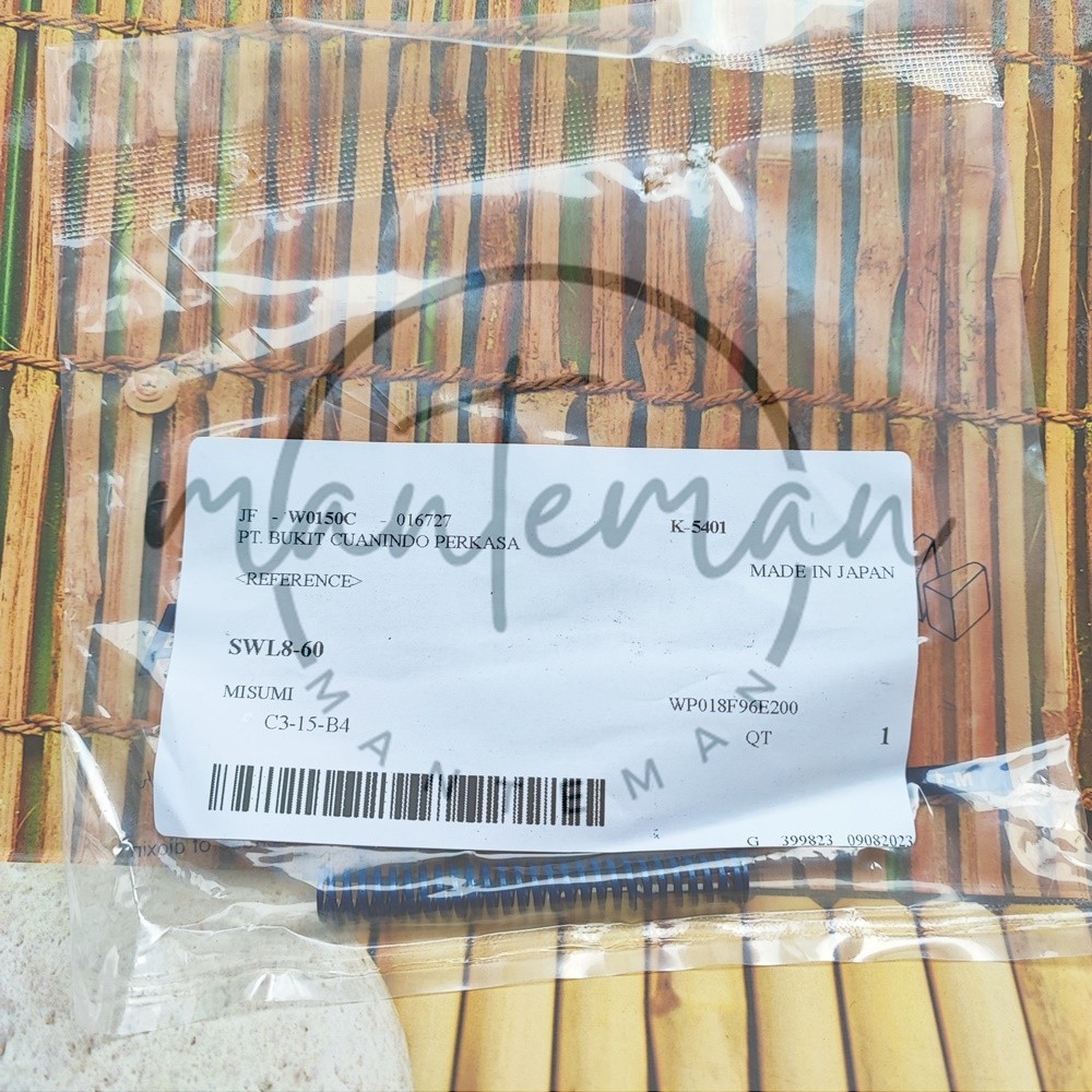 SWL8-60 Per Misumi Biru Tua 6cm-8mm / misumi biru tua 6 cm od 8 mm / misumi valve biru tua 6cm od 8