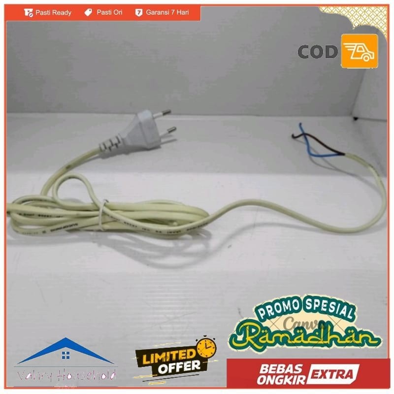 KABEL LISTRIK STEKER MASPION WALL FAN REMOTE MWF3001RC MWF 3001 RC 12