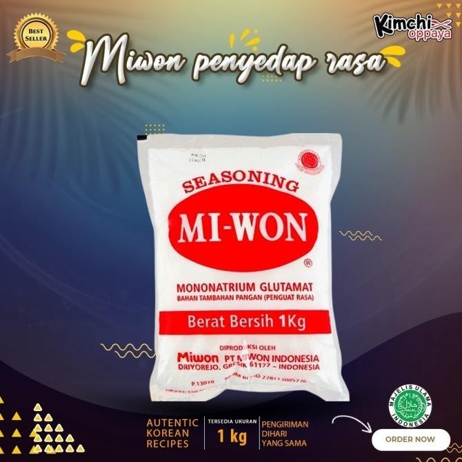 

Miwon 1kg Seasoning Penyedap Rasa Makanan Indonesia