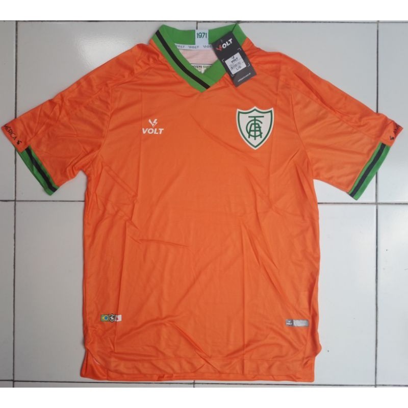 Jersey Liga Brazil America Mineiro GK oren Grade ori