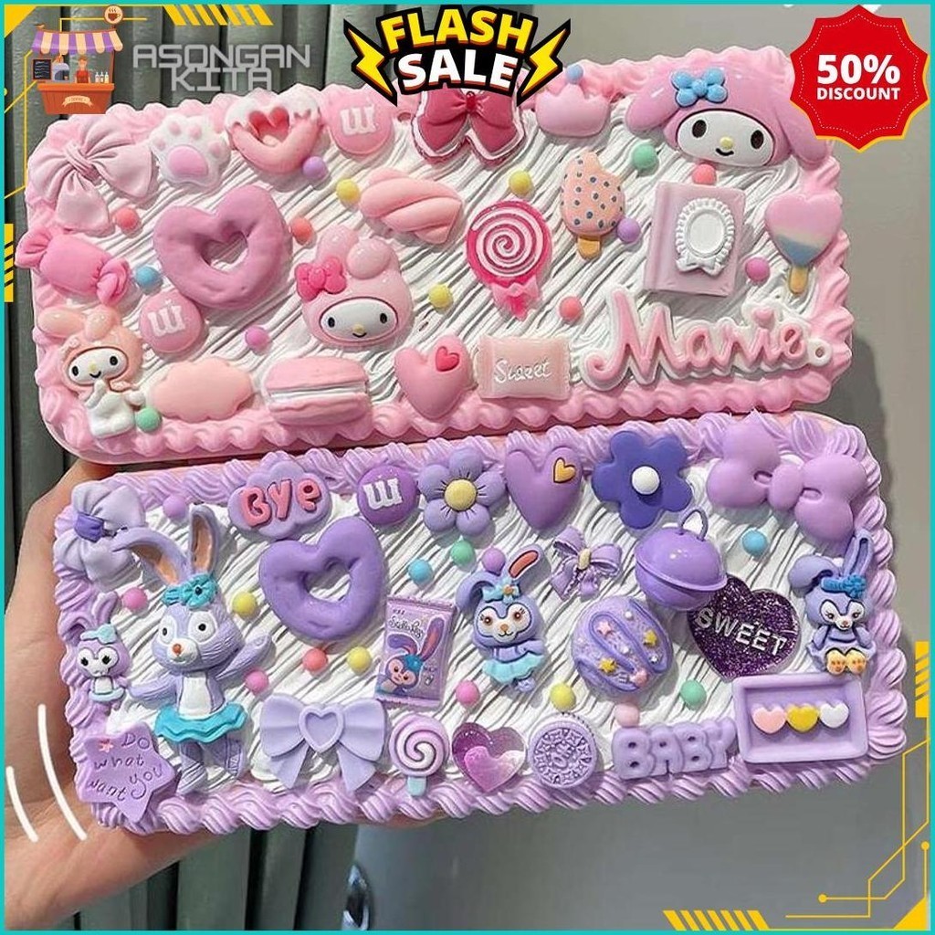 

DIY PENSILCASE / KIT KOTAK PENSIL DIY DECO/ DECO CREAM CLAY PENCIL BOX PAKET MATERIAL / ANAK PEREMPUAN HADIAH ULANG TAHUN ORIGINAL PRODUK