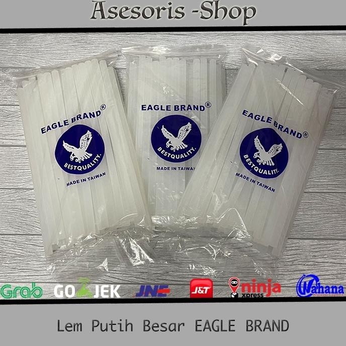 

Isi Lem Tembak Putih EAGLE Brand | Lem Putih KECIL merk EAGLE | Lem Putih BESAR merk EAGLE 1KG