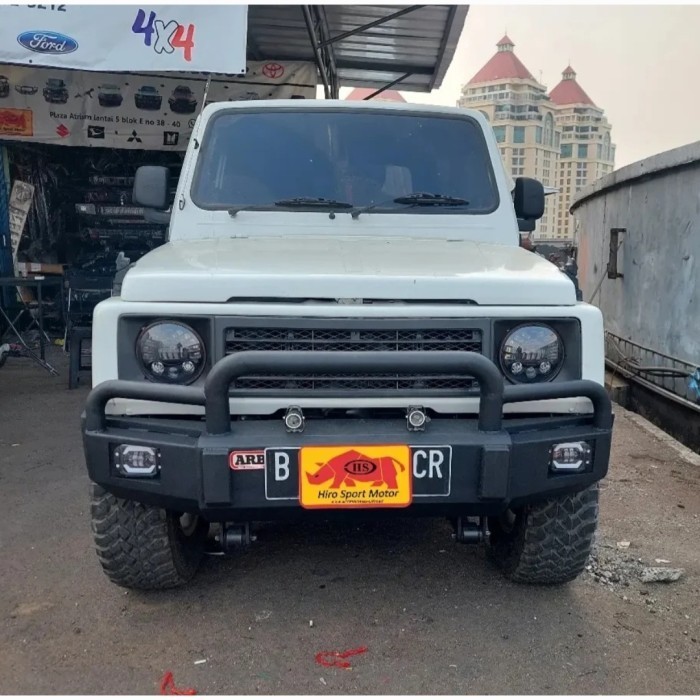 bumper depan jimny katana + foglamp LED  Hiro Motor