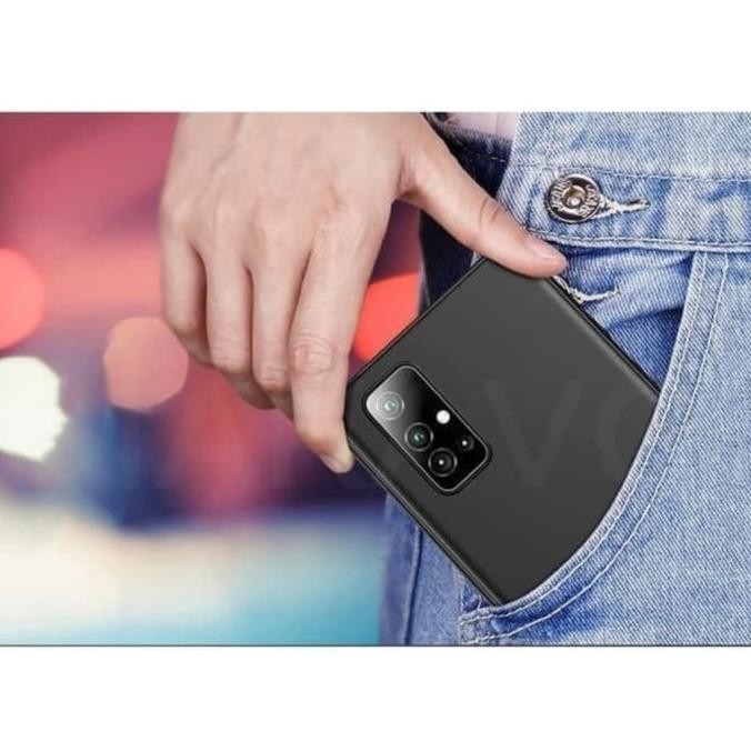 jelly doff slim silicone Samsung A51 matte case casing cover