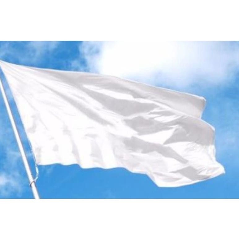 ''Terlaris" Bendera Putih Polos 163X105Cm,Bendera Hitam Polos,Bendera Polos,Bendera Polos Terlaris M