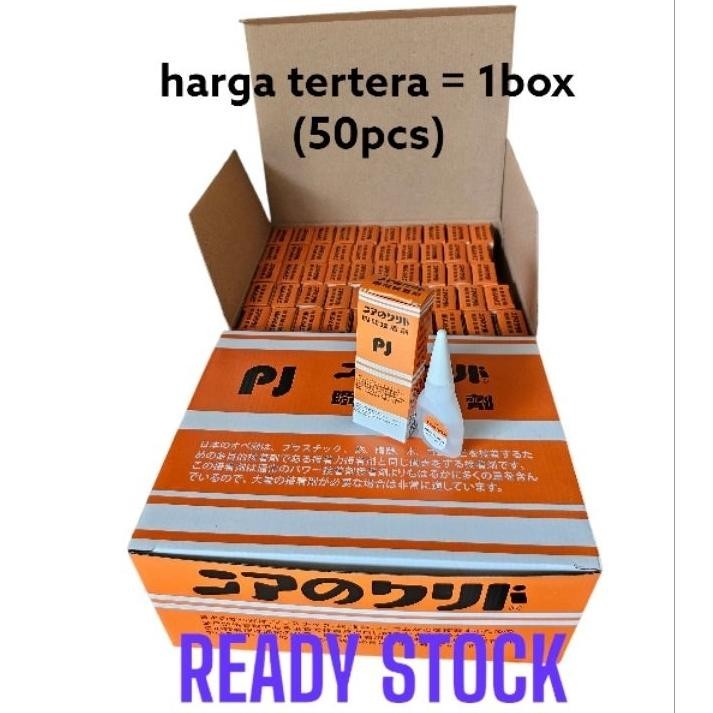 

Diskon Lem Korea Pj Super Glue Lem Setan Per50Pcs Sale