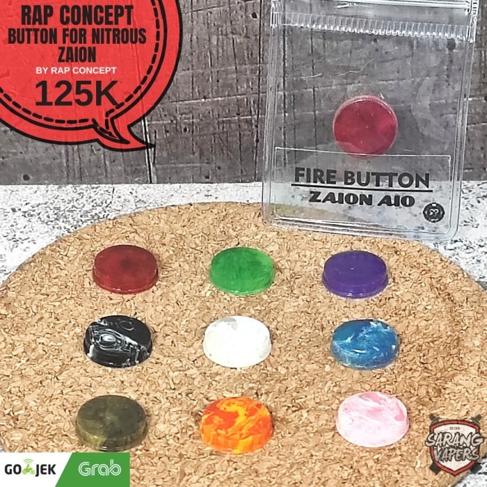 RAP CONCEPT BUTTON FOR NITROUS ZAION BY RAP CONCEPT
