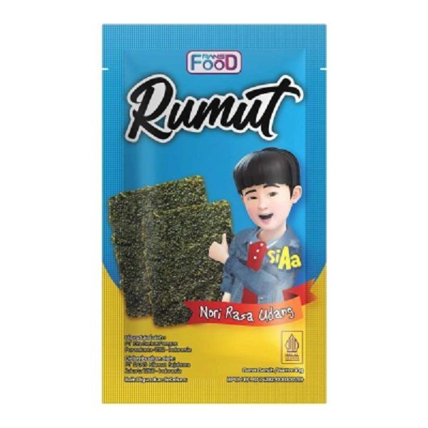 

RUMUT NORI RASA UDANG 10 GR