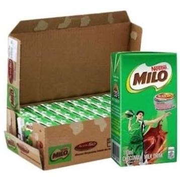 

Susu Milo Uht 110ml Kotak Coklat / 110 Ml 1 dus Karton 36 pcs TS