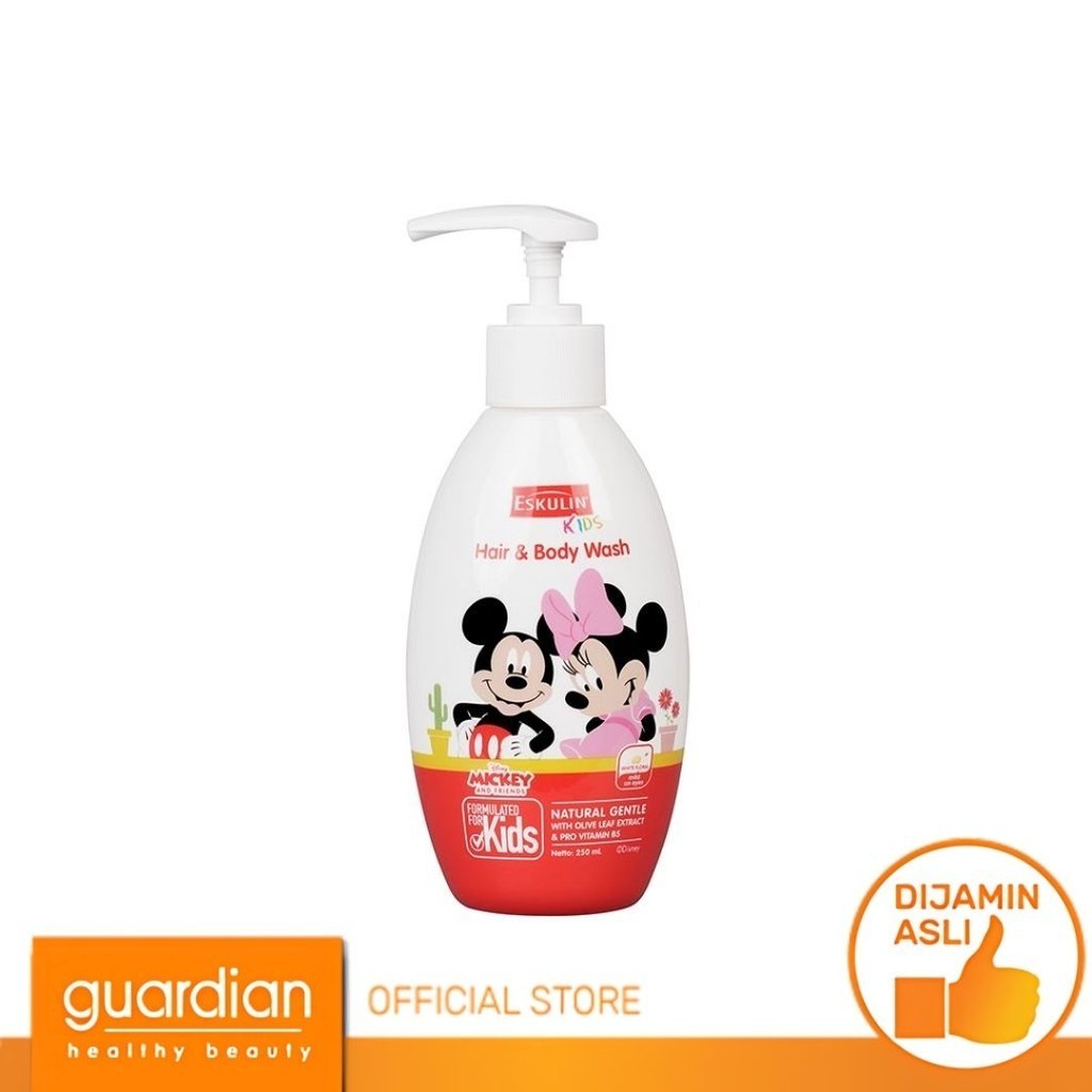 Eskulin Kids Hair & Body Wash 250Ml