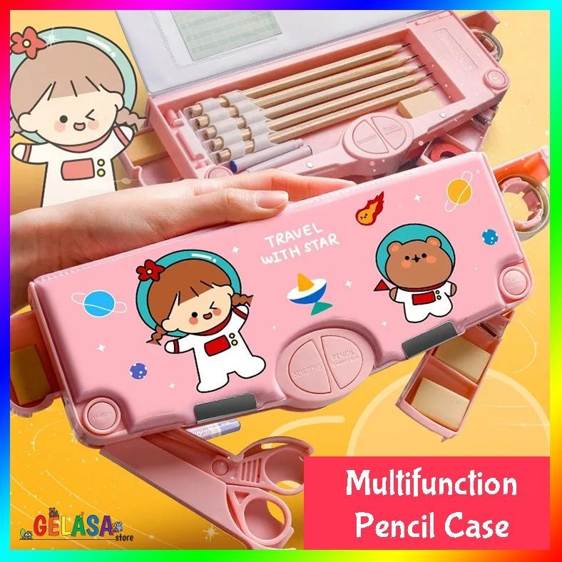 

Gelasa Kotak Pensil Anak Multifungsi Serbaguna