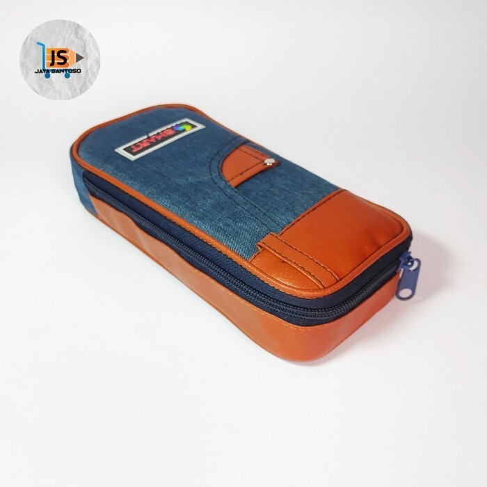 

CUCI GUDANG Kotak Tempat Pensil Motif Jeans / Tepak Pensil Jeans / Pouch Jeans