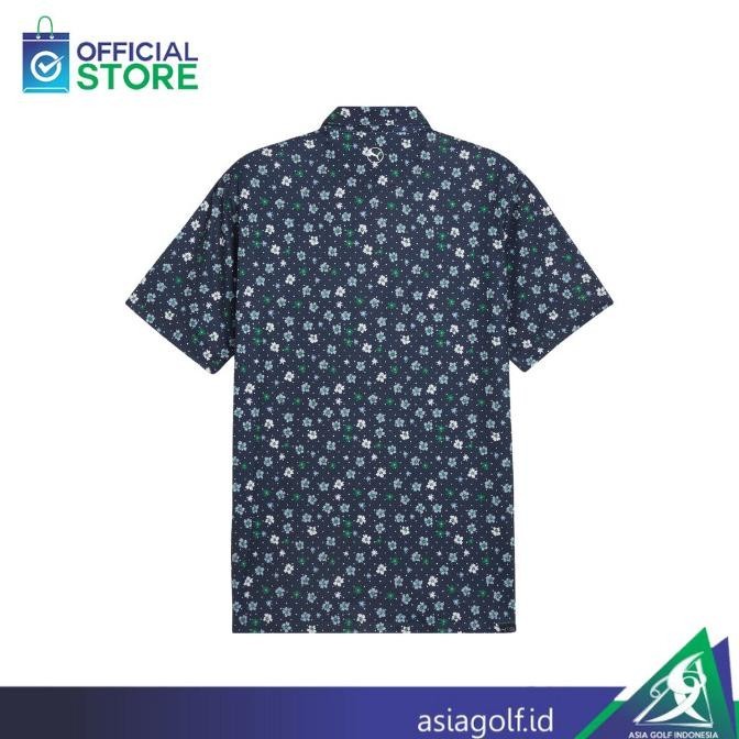 T Shirt Golf Puma - Cloudspun Floral SS 24 | Golf | Kaos Golf