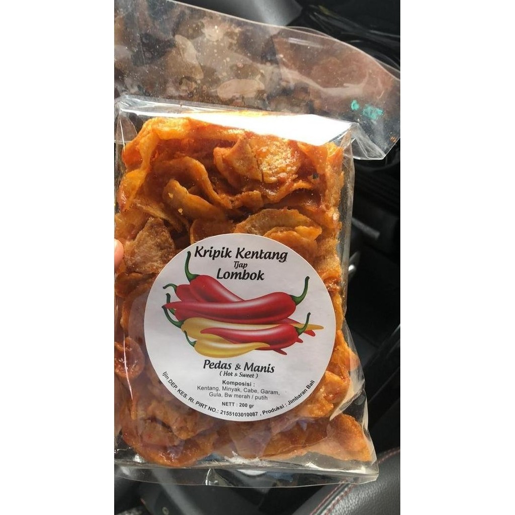 

Keripik Kentang Pedas Manis Tjap Lombok Oleh Oleh Khas BALI