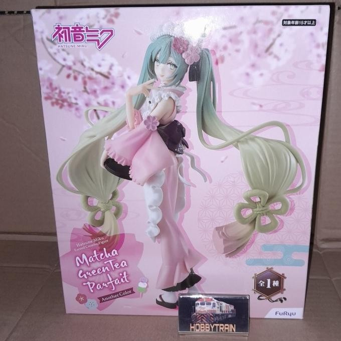 FURYU HATSUNE MIKU EXCEED CREATIVE MATCHA GREEN TEA FIGURE