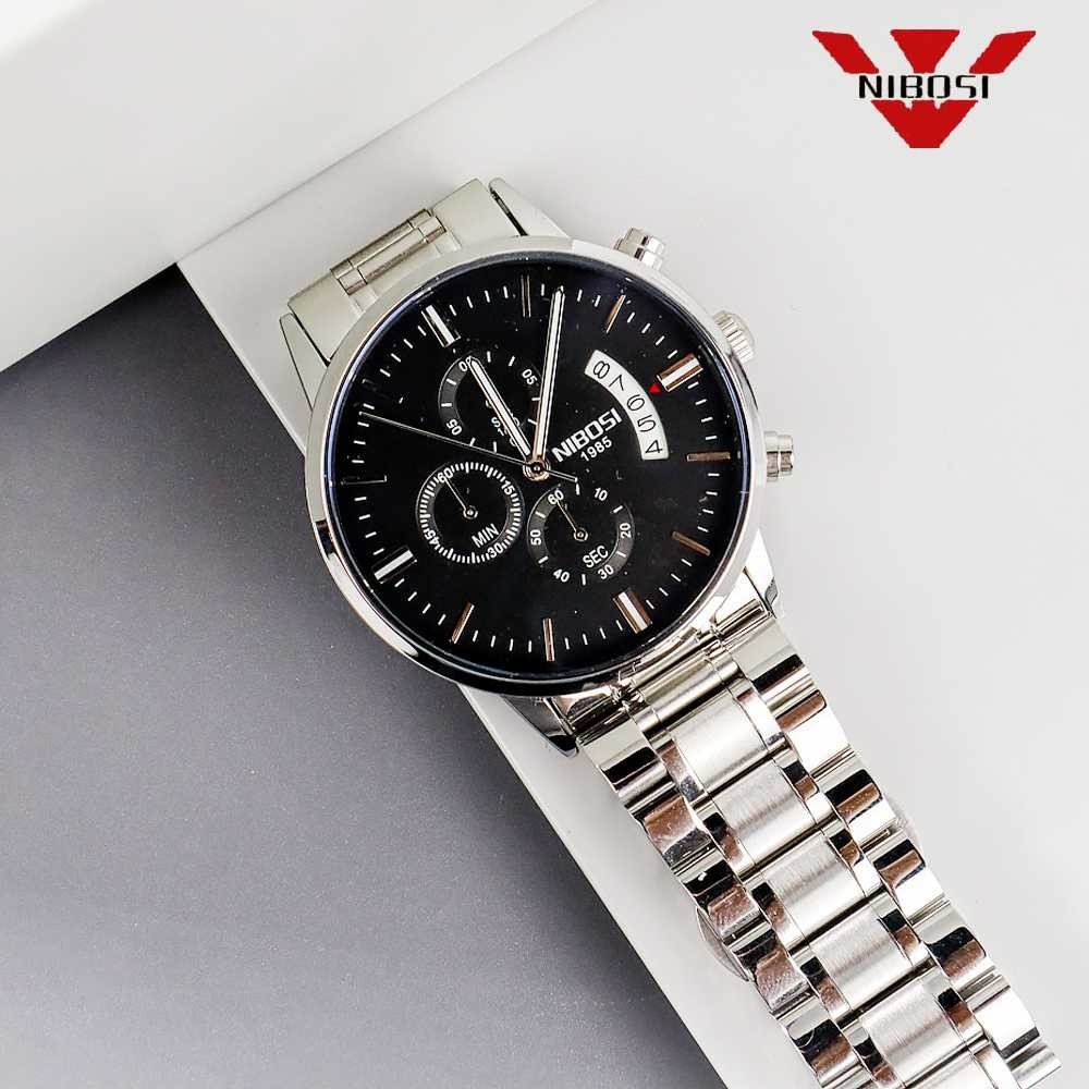 NIBOSI Jam Tangan Kasual Pria