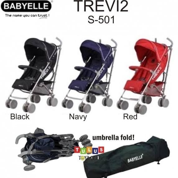 Babyelle Trevi 2 S501 Stroller traveling anak lipat payung baby elle