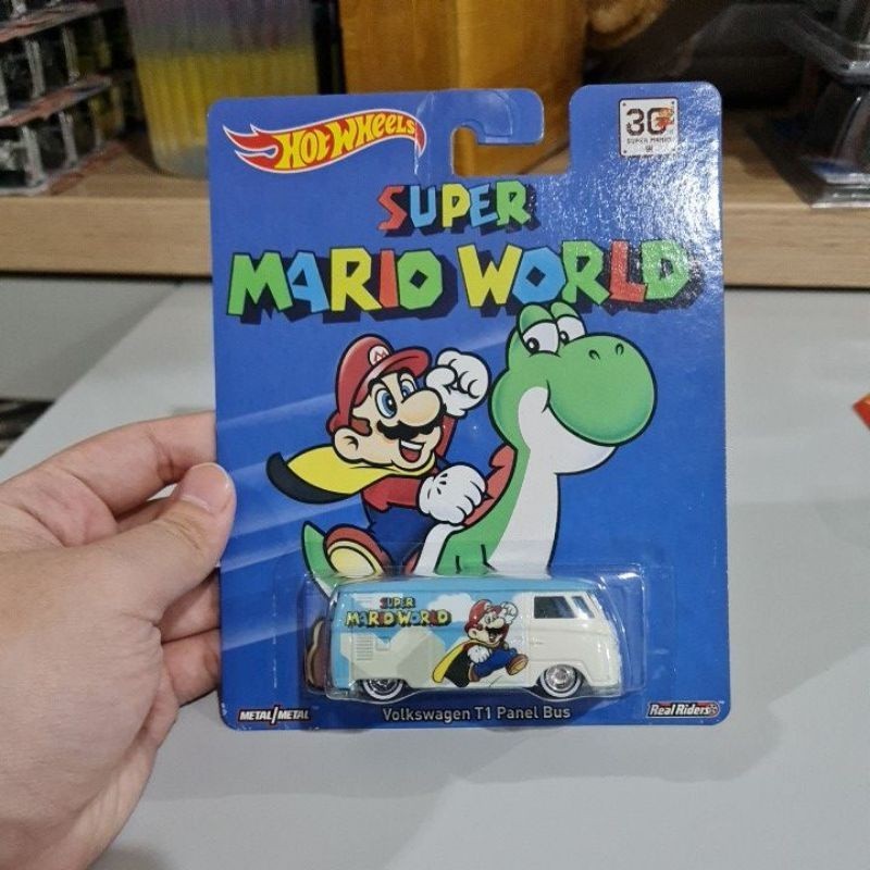 Hot Wheels Volkswagen T1 Panel Bus Super Mario World