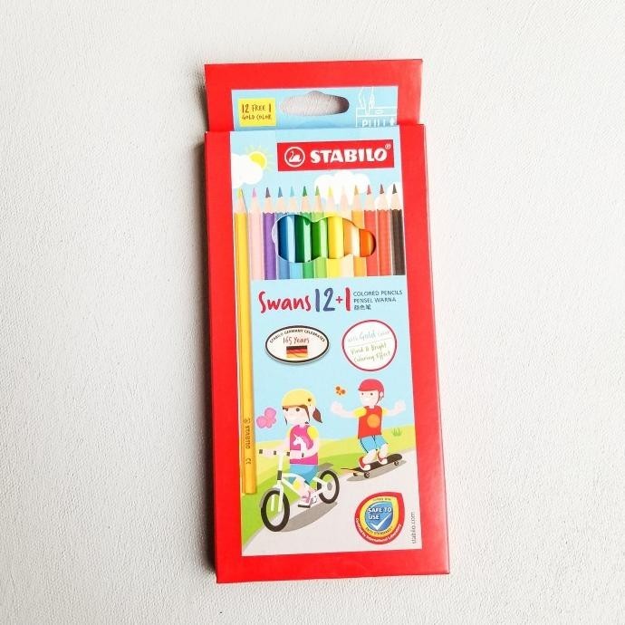 

Pensil Warna Stabilo Swans 12/24/36/48 | Color Pencils