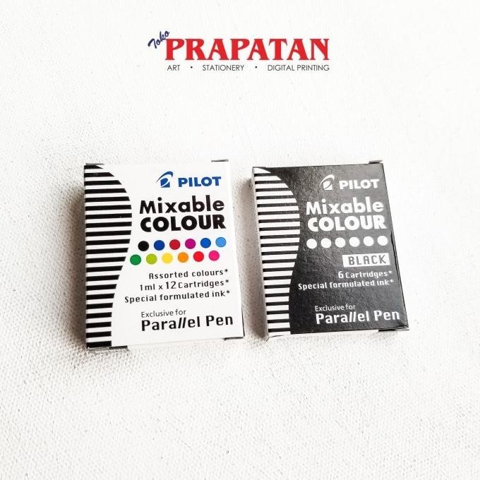 

Pilot Parallel Pen Refill Ink Cartridge Mixable Colour