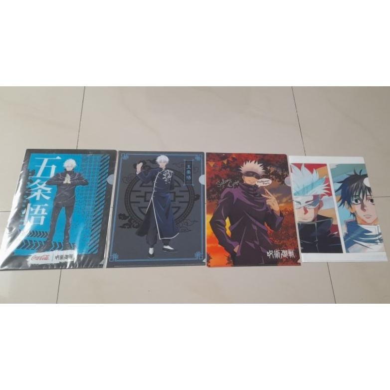 BARUU JUJUTSU KAISEN CLEAR FILE / MAP - GOJO SATORU