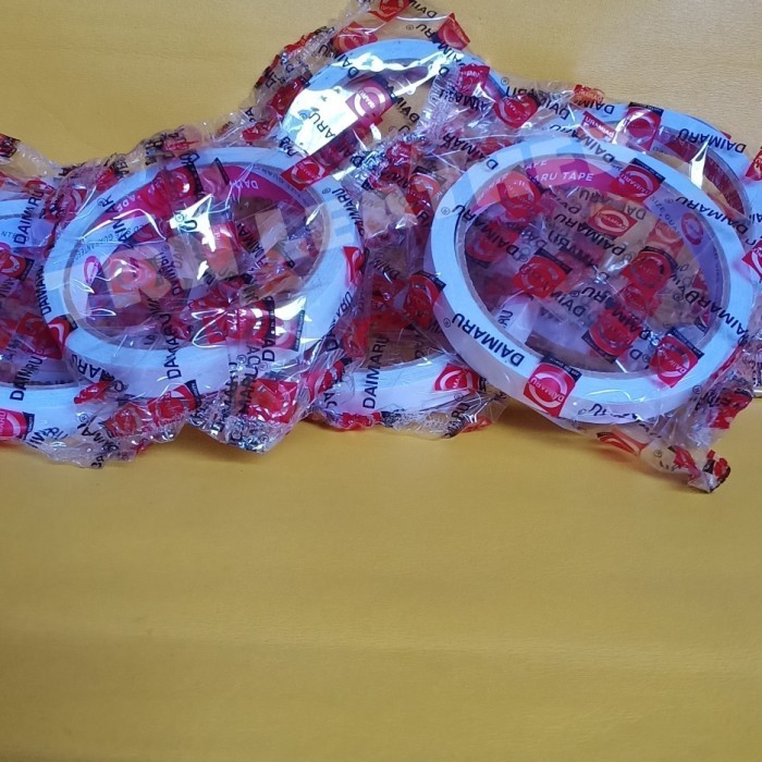 

~~~~~] Double Tape Isolasi Bolak Balik 12 mm Daimaru