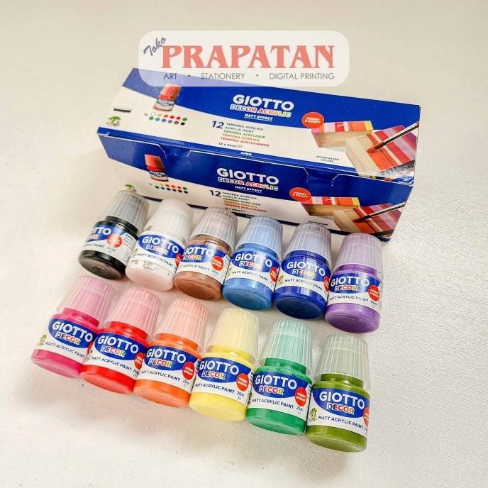 

Cat Akrilik Set Giotto Dcor 12X25 Ml | Giotto Acrylic Set Fany Mall