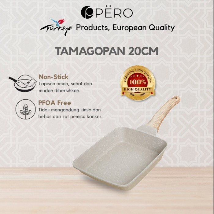 BIG SALE Pero Tamagoyaki Square Egg Pan / Wajan Telur Omlet