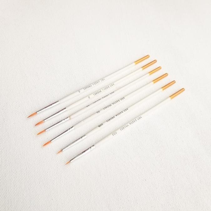 

Kuas Lukis Corona RG595 set 6 pcs 0,00,000 / Paint Brush