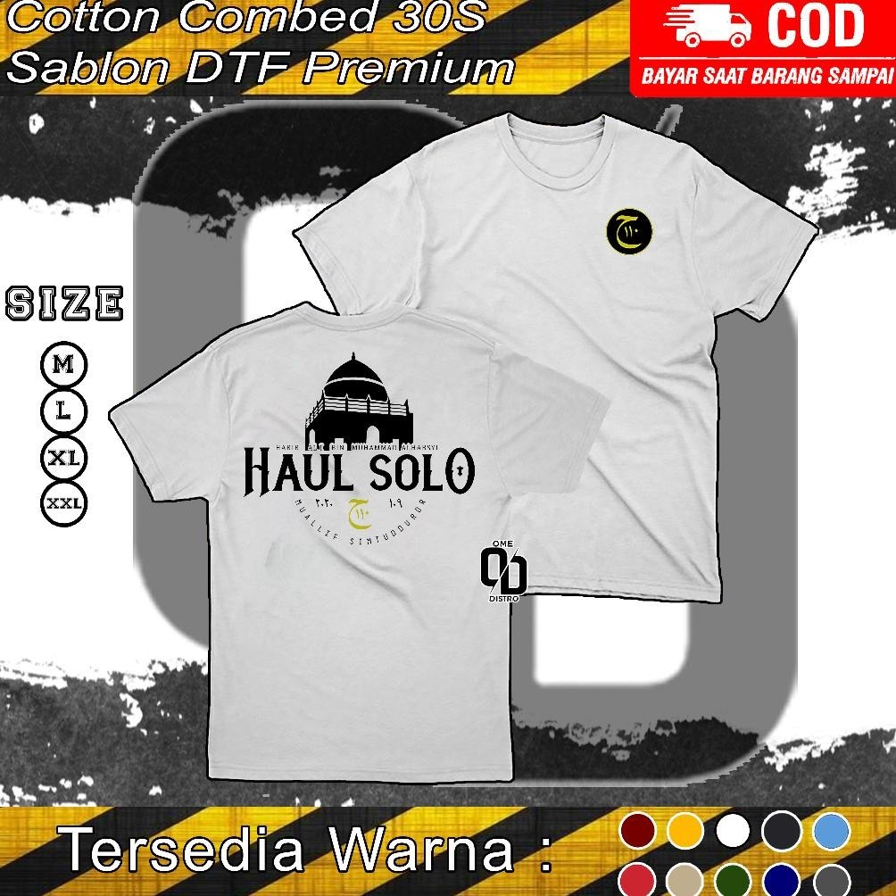 Promo Baju Kaos Haul Solo 2023 Haul Ke 112 T-Shirt Premium