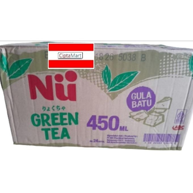 

Nu Green Tea Gula Batu / Jasmine 24 X 450Ml April Staroutlet