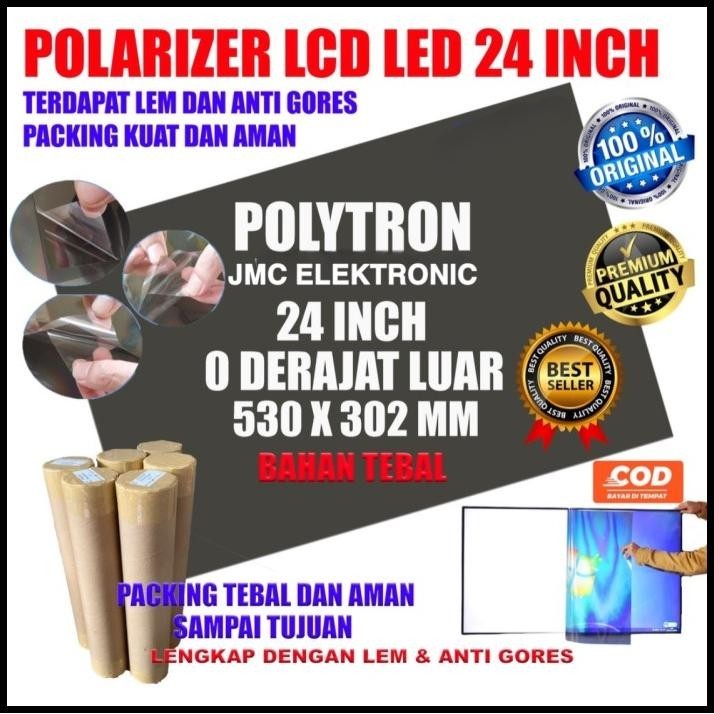 Polaris Polarizer Lcd 24 Inch Polytron Dimensi 530X302Mm 24Inc