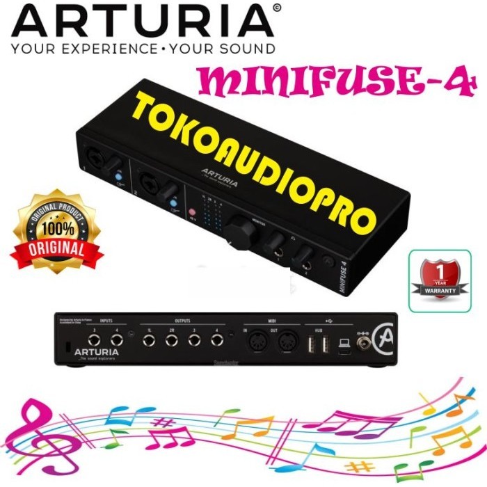 

Arturia MiniFuse 4 USB-C Audio Interface Soundd Audio