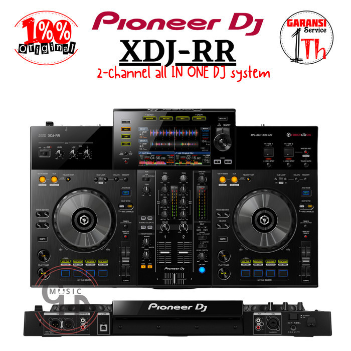 

Pioneer Dj XDJ-RR XDJRR 2 All in One Dj System Rekord