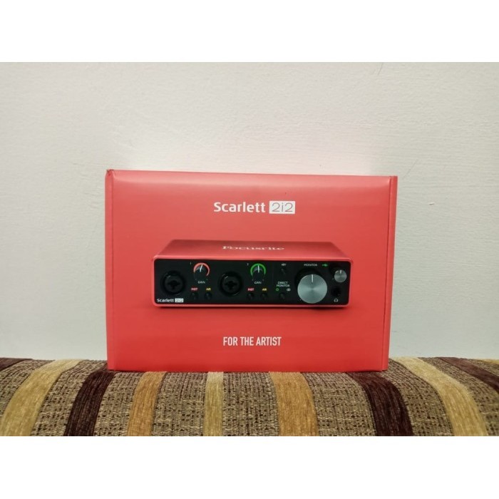 

rite Slett 2i2 Gen3 2x2 USB Audio Interface
