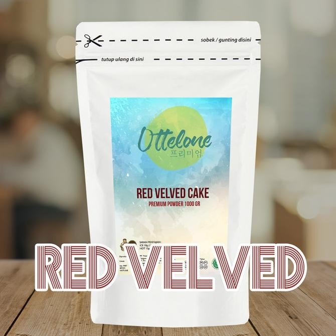 

Powder Red Velved Ottelo Isi 1Kg Bubuk Minuman Halal Gratis Resep Tasya Shopstore